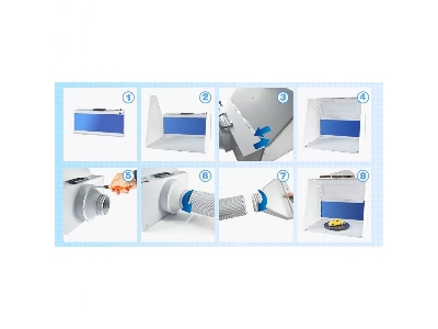 Spray Booth With Led Light - zdjęcie 4