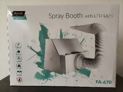 Spray Booth With Led Light - zdjęcie 6