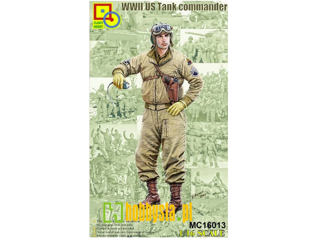 Wwii Us Tank Commander - zdjęcie 1 Wwii Us Tank Commander - zdjęcie 1