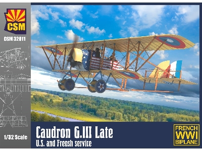 Caudron G.Iii Late - Us And French Service - zdjęcie 1