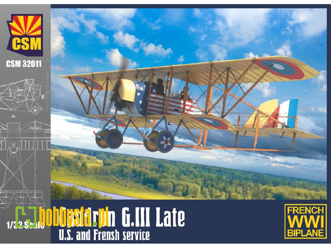 Caudron G.Iii Late - Us And French Service - zdjęcie 1