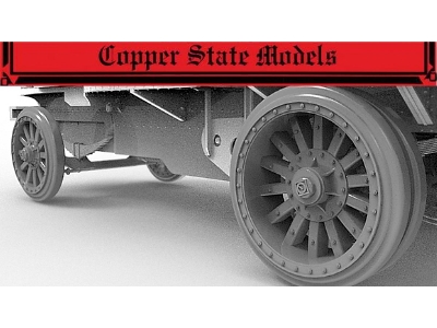 Garford-putilov Reinforced Wheels (Naval Type) - zdjęcie 1