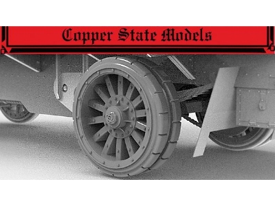 Garford-putilov Rear Wheels, 1941 Pattern - zdjęcie 1