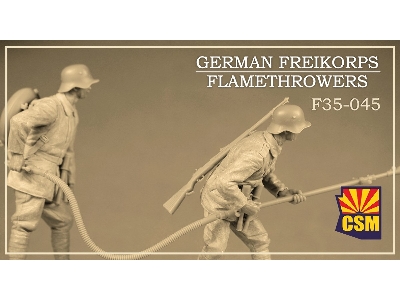 German Freikorps Flamethrowers - zdjęcie 1