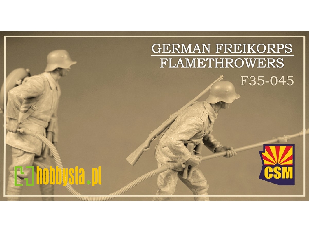 German Freikorps Flamethrowers - zdjęcie 1