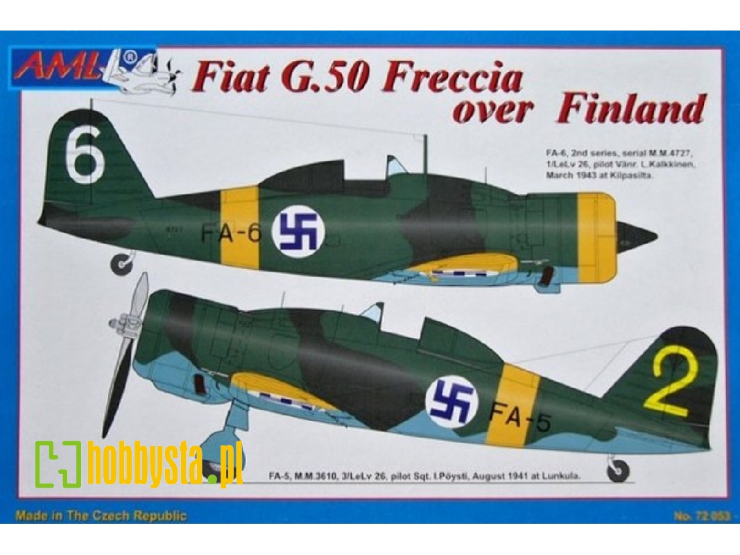 Fiat G.50 (Freccia Over Finland) - zdjęcie 1 Fiat G.50 (Freccia Over Finland) - zdjęcie 1