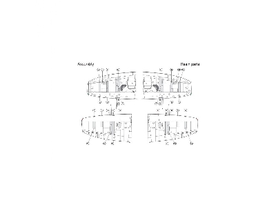 Supermarine Spitfire Mk.Ixe - Resin Conversion Parts (Designed To Be Used With Tamiya Kits) - zdjęcie 4