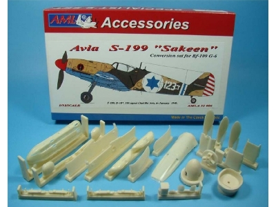Avia S-199 Sakeen - Conversion Set For Revell Me-109 G 6 - zdjęcie 2