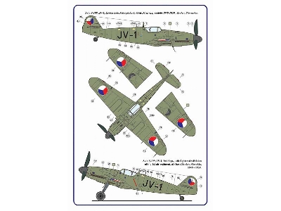 Avia S-199 Mule - Conversion Set (Designed To Be Used With Revell Messerschmitt Bf-109 G-6 Kits) - zdjęcie 4