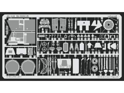  Bf 109C/ D 1/48 - Academy Minicraft - blaszki - zdjęcie 1