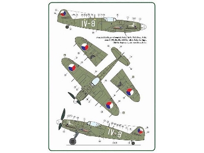 Avia S-199 Mule - The Conversion Set With Vacu Canopy "bubble" Type (For Revell Bf-109 G-6 Kits) - zdjęcie 7