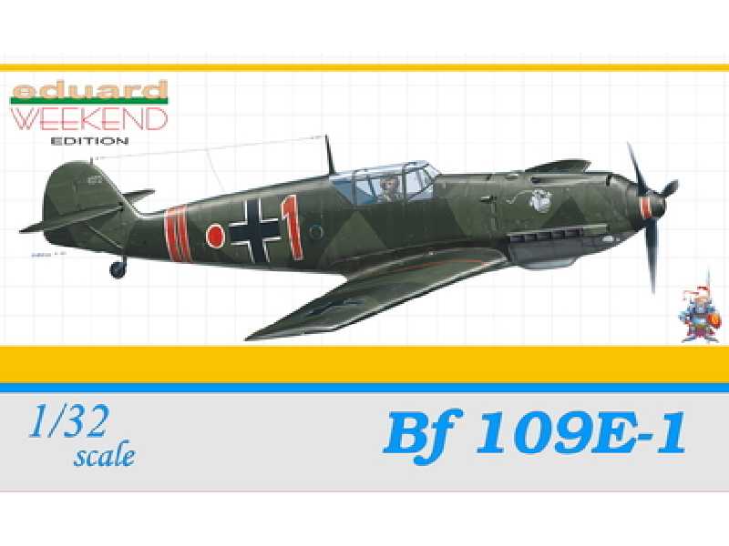 Bf 109E-1 1/32 - samolot - zdjęcie 1 Bf 109E-1 1/32 - samolot - zdjęcie 1