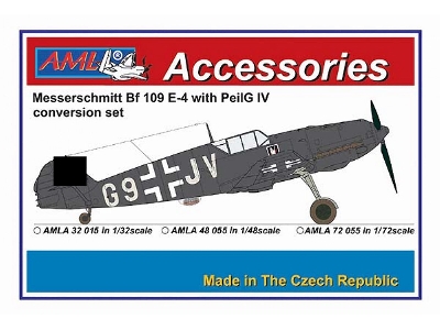 Messerschmitt Bf-109 E-4 With Peilg Iv (For: Eduard, Hasegawa And Revell Kits) - zdjęcie 1