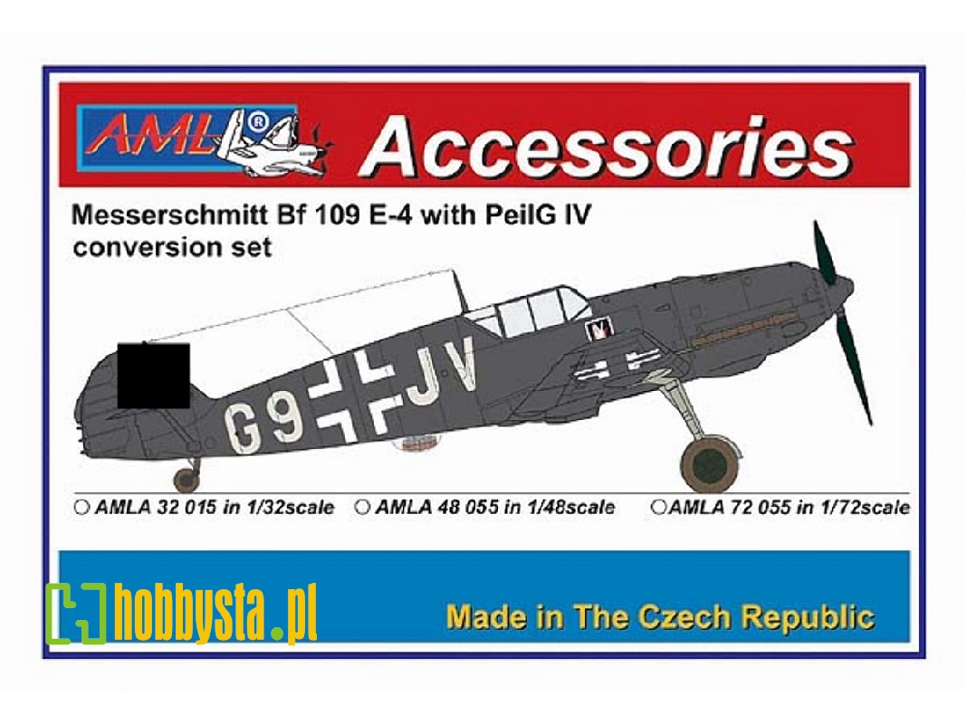 Messerschmitt Bf-109 E-4 With Peilg Iv (For: Eduard, Hasegawa And Revell Kits) - zdjęcie 1