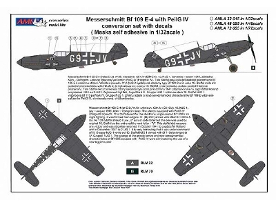 Messerschmitt Bf-109 E-4 With Peilg Iv (For: Eduard, Hasegawa And Revell Kits) - zdjęcie 3