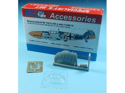 Messerschmitt Bf-109 E-3 / E-4 With Peilg Iv (For: Eduard, Hasegawa And Revell Kits) - zdjęcie 5
