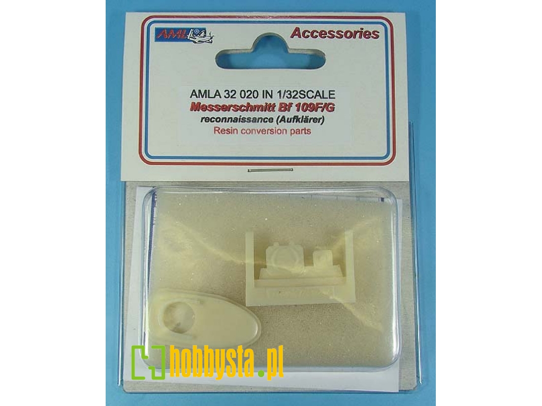 Messerschmitt Bf-109 F-4 / G - Reconnaissance Resin Conversion Set (Designed To Be Used With Hasegawa, Revell And Trumpeter Kits Messerschmitt Bf-109 F-4 / G - Reconnaissance Resin Conversion Set (Designed To Be Used With Hasegawa, Revell And Trumpeter Kits