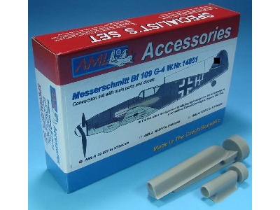 Messerschmitt Bf-109 G-4 W.Nr.14851 - Conversion Set - zdjęcie 2