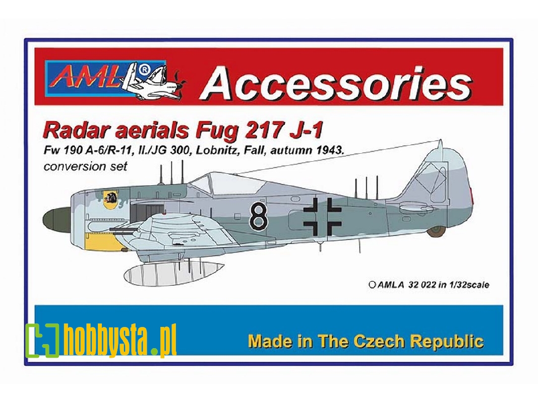 Focke-wulf Fw-190 A-6/R11 - With Radar Aerials Fug 217j-1 Conversion Set (For Hasegawa And Revell Kits) - zdjęcie 1 Focke-wulf Fw-190 A-6/R11 - With Radar Aerials Fug 217j-1 Conversion Set (For Hasegawa And Revell Kits) - zdjęcie 1