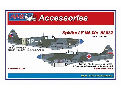 Supermarine Spitfire Lf Mk.Ixe - With Germany Fuel Tank Conversion Set (For Revell And Tamiya Kits) - zdjęcie 1