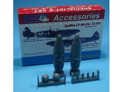Supermarine Spitfire Lf Mk.Ixe - With Germany Fuel Tank Conversion Set (For Revell And Tamiya Kits) - zdjęcie 2
