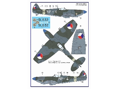 Supermarine Spitfire Lf Mk.Ixe - With Germany Fuel Tank Conversion Set (For Revell And Tamiya Kits) - zdjęcie 3