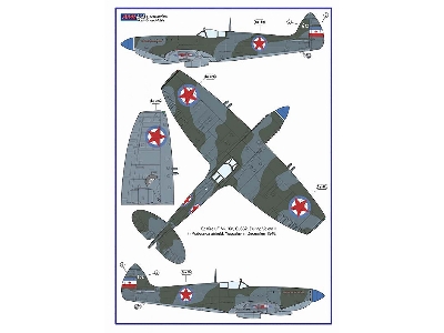 Supermarine Spitfire Lf Mk.Ixe - With Germany Fuel Tank Conversion Set (For Revell And Tamiya Kits) - zdjęcie 4