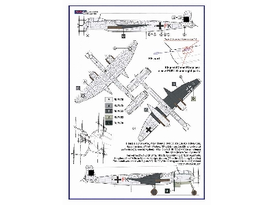 Heinkel He-219 A-0/R6 / He-219 A-2 - The Conversion Set With Decals (For Revell Kits) - zdjęcie 3