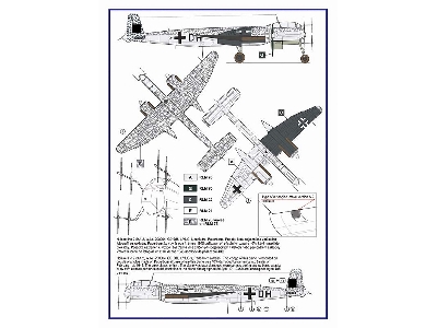 Heinkel He-219 A-0/R6 / He-219 A-2 - The Conversion Set With Decals (For Revell Kits) - zdjęcie 4