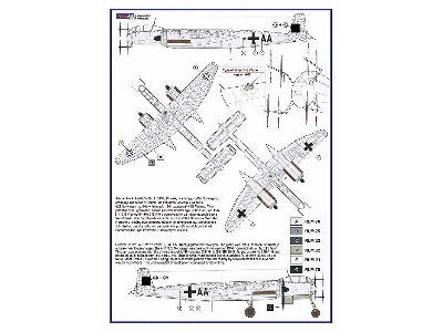 Heinkel He-219 A-0 - The Conversion Set With Decals (For Revell Kits)  - zdjęcie 3
