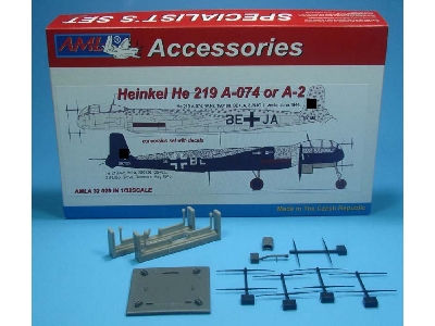 Heinkel He-219 A-074 Or A-2 - The Conversion Set With Decals (For Revell Kits) - zdjęcie 2