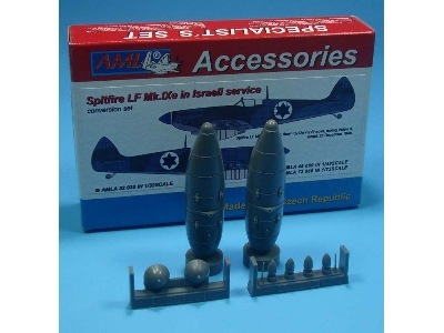 Supermarine Spitfire Lf Mk.Ixe With German Fuel Tanks - Israeli Air Force (For Revell And Tamiya Kits) - zdjęcie 2