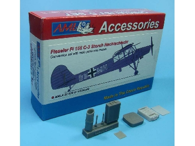Fieseler Fi-156 C-3 Nachtschlacht - Conversion Set (Designed To Be Used With Hasegawa Kits) - zdjęcie 2