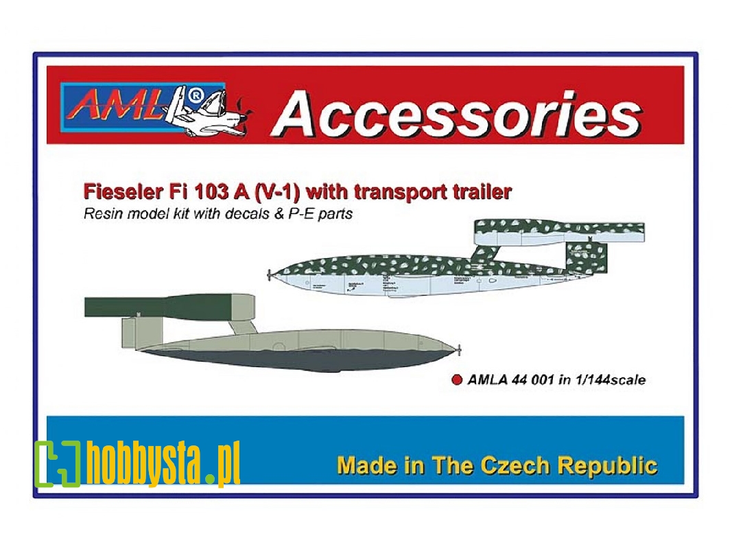 Fieseler Fi-103a (V-1) With Transport Trailer - zdjęcie 1 Fieseler Fi-103a (V-1) With Transport Trailer - zdjęcie 1