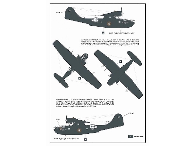 Consolidated Pby-5a Catalina Black Cat - Us Version (For Minicraft Kits) - zdjęcie 5