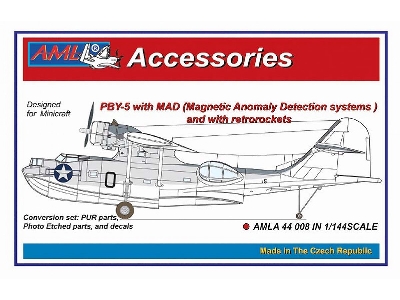 Consolidated Pby-5 With Mad (Magnetic Anomaly Detection System) And With Retrorockets (For Minicraft Kits) - zdjęcie 2