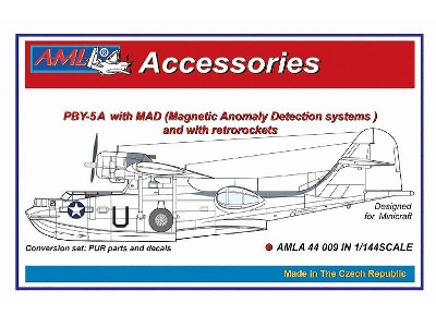 Consolidated Pby-5a With Mad (Magnetic Anomaly Detection System) And With Retrorockets (For minicraft Kits) - zdjęcie 1