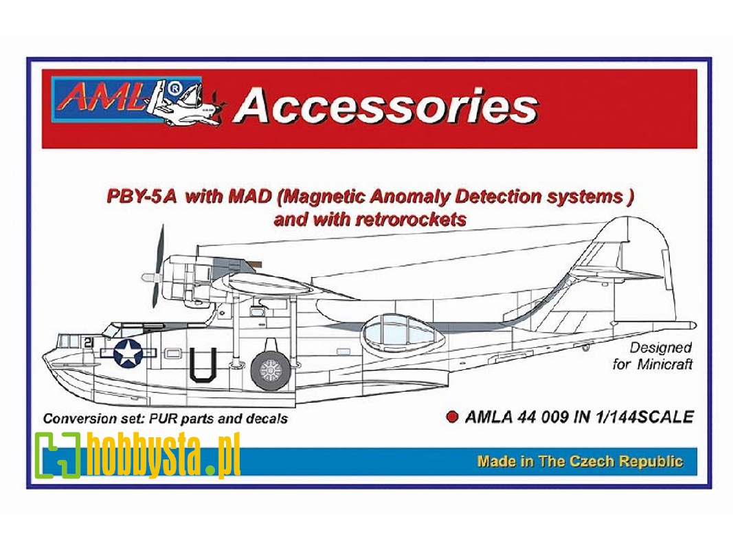 Consolidated Pby-5a With Mad (Magnetic Anomaly Detection System) And With Retrorockets (For minicraft Kits) - zdjęcie 1 Consolidated Pby-5a With Mad (Magnetic Anomaly Detection System) And With Retrorockets (For minicraft Kits) - zdjęcie 1