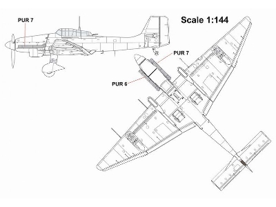 Junkers Ju-87 D/G 'stuka' - Control Surface (For Eduard Kits) - zdjęcie 3