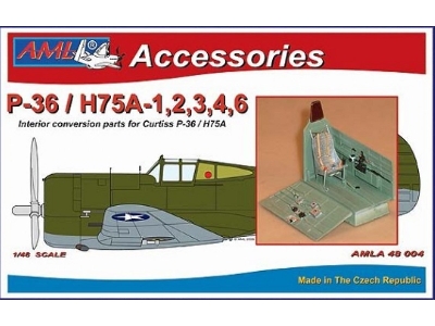 Curtiss-hawk P-36/H-75a - Cockpit, Wheels And Undercarriage (For Academy And Hobbycraft Kits) - zdjęcie 1