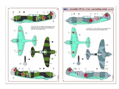 Lavochkin La-5 Uti - Conversion Set (For Zvezda Kits) - zdjęcie 4