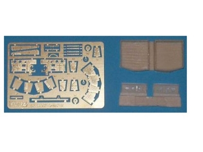 Curtiss P-40 B/C/E/M/N - Wheel Well Set (For Academy, Hasegawa And Trumpeter Kits) - zdjęcie 1
