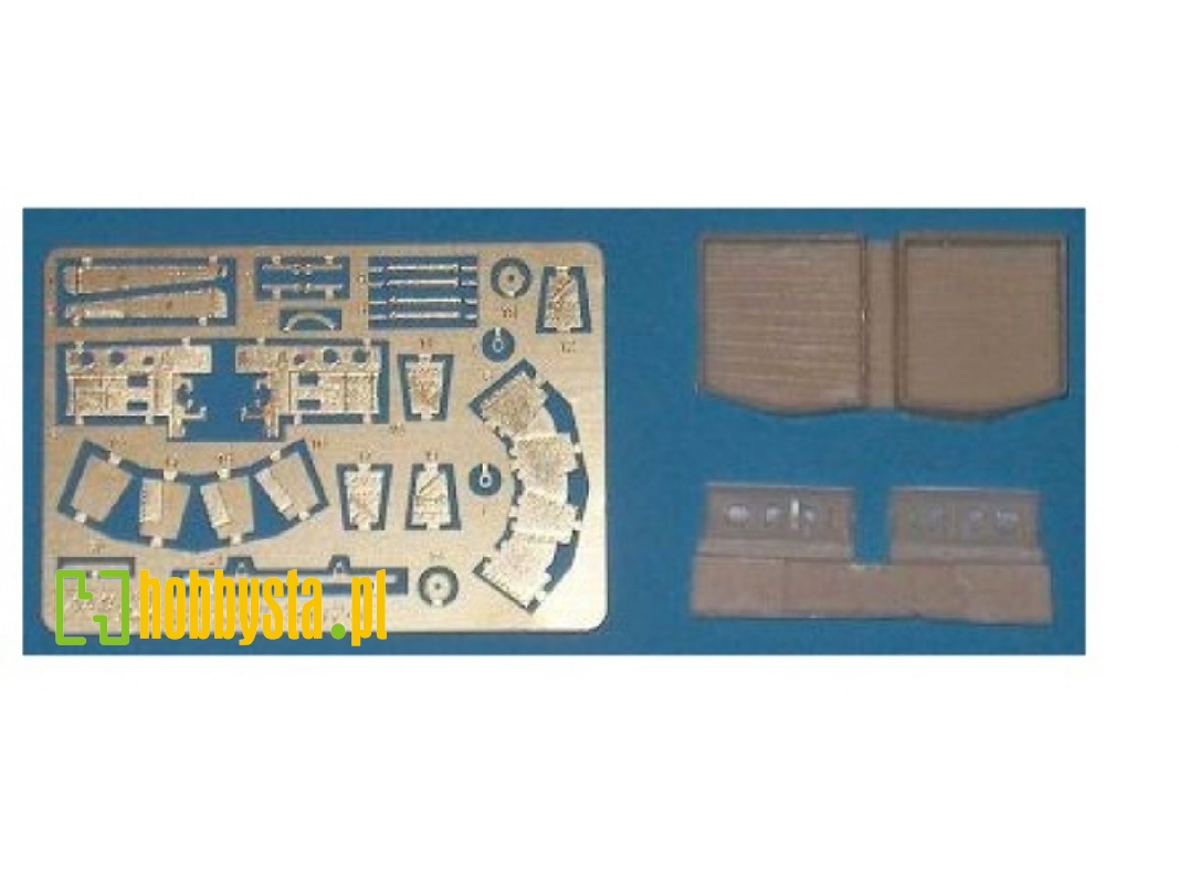 Curtiss P-40 B/C/E/M/N - Wheel Well Set (For Academy, Hasegawa And Trumpeter Kits) - zdjęcie 1