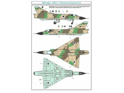 Dassault Mirage Iii C - Shahak With Tarmil Nose Conversion Set (For Eduard Kits) - zdjęcie 3