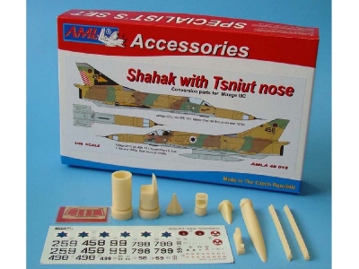Dassault Mirage Iii C - Shahak With Tzniut Nose Conversion Set (For Eduard Kits) - zdjęcie 2