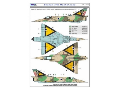 Dassault Mirage Iii C - Shahak With Moshel Nose Conversion Set (For Eduard Kits) - zdjęcie 3