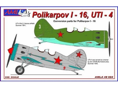 Polikarpov I-16 Uti-4 - Conversion Set (Designed To Be Used With Eduard Kits) - zdjęcie 1