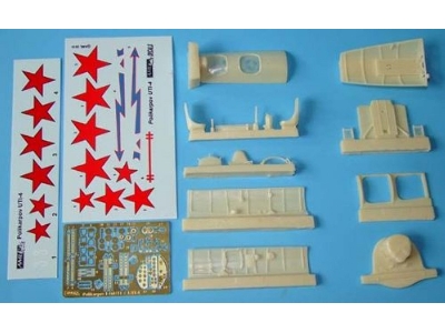 Polikarpov I-16 Uti-4 - Conversion Set (Designed To Be Used With Eduard Kits) - zdjęcie 2