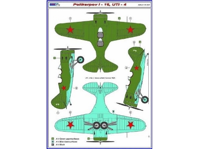Polikarpov I-16 Uti-4 - Conversion Set (Designed To Be Used With Eduard Kits) - zdjęcie 6