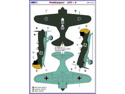 Polikarpov I-16 Uti-4 - Conversion Set (Designed To Be Used With Eduard Kits) - zdjęcie 5